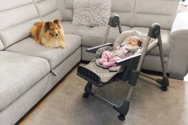 Dziecięce krzesełko Monti 2, Diamond Beige