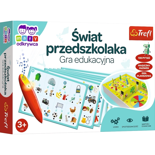 Magiczna Temperówka Trefl - Edukacyjna Gra Świat Przedszkolaka