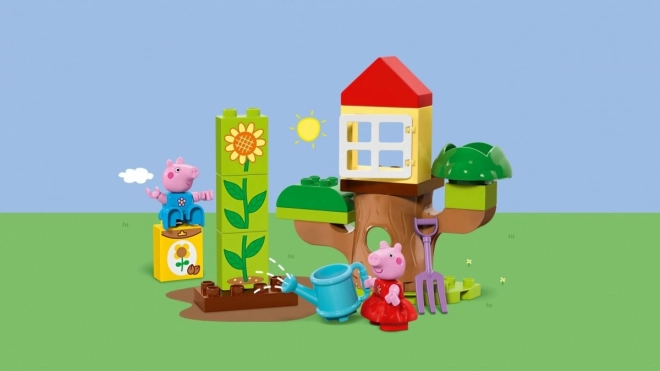 LEGO DUPLO 10431 Świnka Peppa - ogród i domek na drzewie
