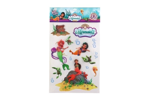 Naklejki na ścianę Syrenka XXL 3D