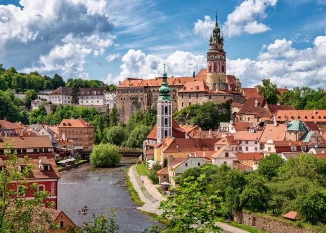 Puzzle Český Krumlov 1000 elementów