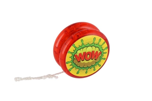 Jojo świecące plastik 6cm na baterie mix rodzajów 12 sztuk w pudełku