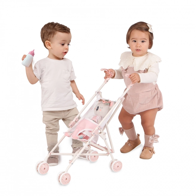 DeCuevas 90079 Składany wózek dla lalek parasolka KOALA 2024 - 56 cm