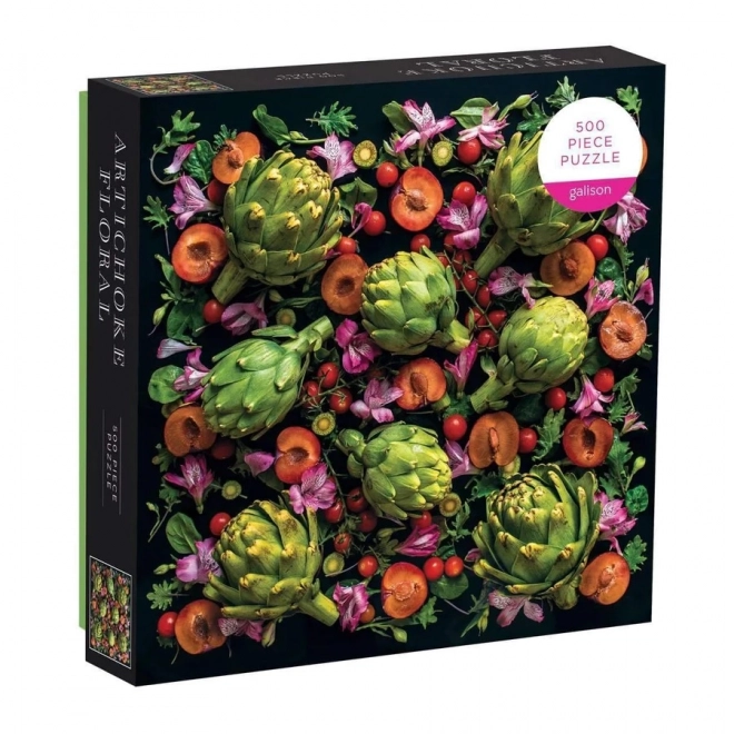 Puzzle Kwiaty Karczocha 500 elementów