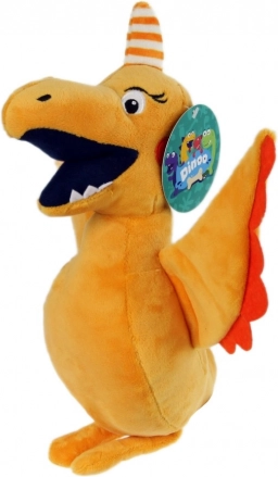 Pluszowy dinozaur Dinoo Pterynka żółta