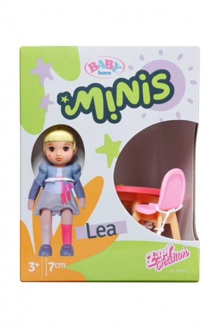 BABY born Minis Zestaw z urodzinowym stołem, krzesełkami i lalką