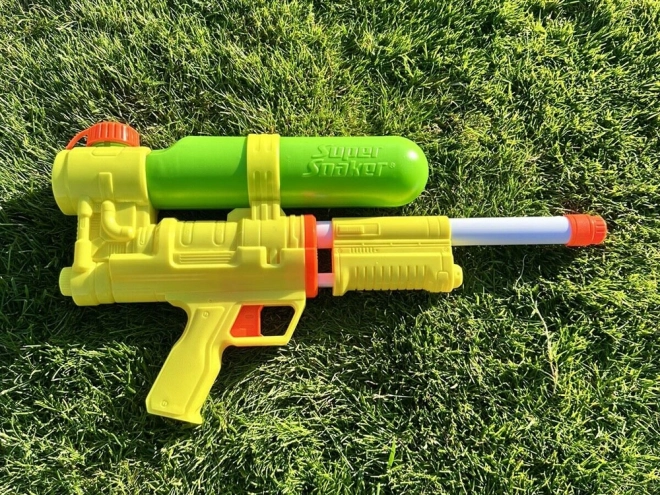 Super pistolet wodny dla dzieci żółty