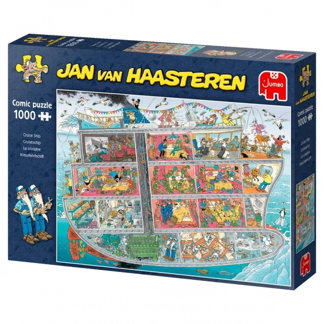 Puzzle Wycieczkowy statek 1000 elementów