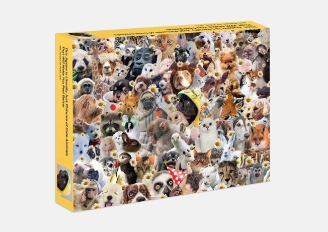 Puzzle Wesołe zwierzątka Galison 500 elementów