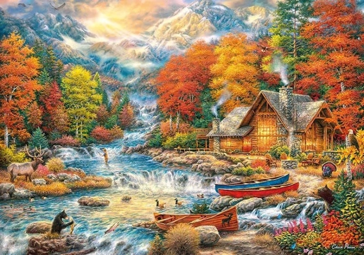 Puzzle CHERRY PAZZI skarby na łonie natury, 2000 elementów