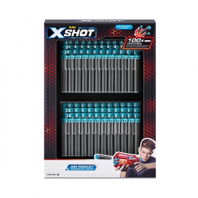 Zestaw 100 piankowych naboi X-Shot Excel