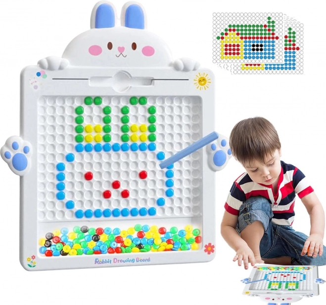 Magnetyczna tablica do rysowania dla dzieci Królik od WOOPIE