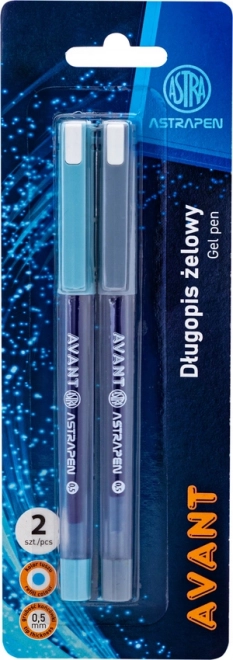 Długopis żelowy ASTRA PEN AVANT 0,5 mm, zestaw 2 szt.