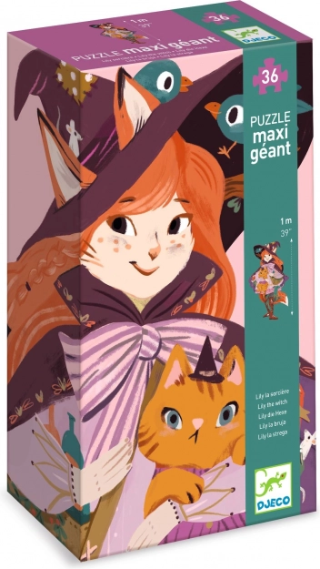 Wielkie Puzzle Czarodziejka Lily od Djeco