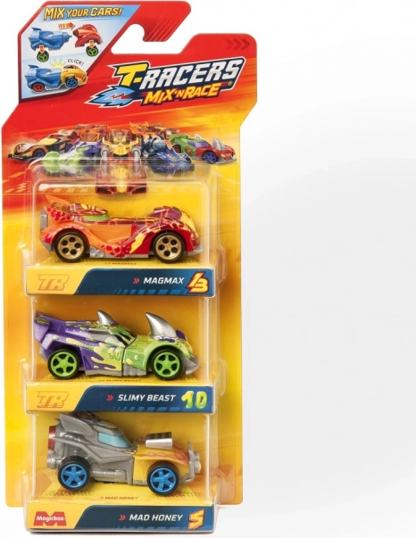 T-Racers Mix 'N Race samochody 3 szt.