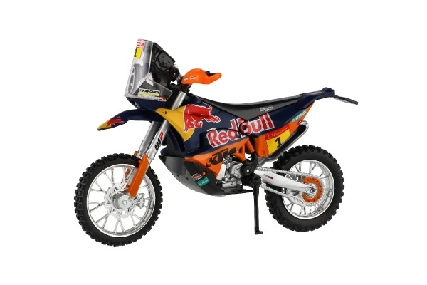 Bburago czerwony Bull KTM Rally Dakar 2019 motocykl 1:18