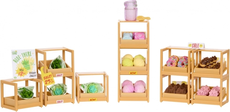 Modułowe regały i targowisko