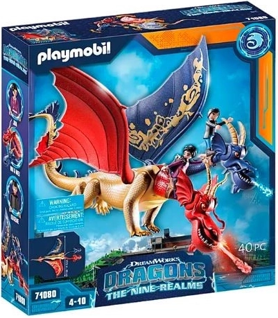 Klocki PLAYMOBIL DRAGONS: THE NINE REALMS – Wu & Wei i Jun