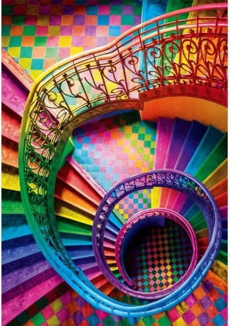 Puzzle CLEMENTONI Colorboom: Schody 500 elementów