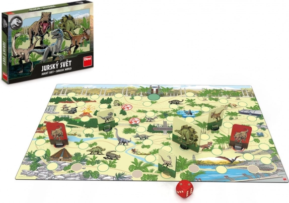 dziecięca gra planszowa Jurassic World od Dino