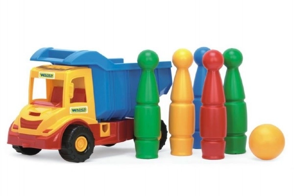 Ciężarówka wywrotka Multi Truck z kręglami