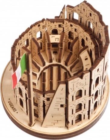 Ugears 3D drewniane mechaniczne puzzle Koloseum