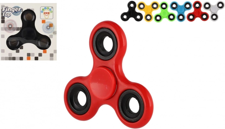 fidget spinner metalowo–plastikowy 7 cm, mix kolorów