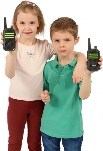 Dziecięce walkie-talkie 2,4 GHz z zasięgiem do 80 metrów