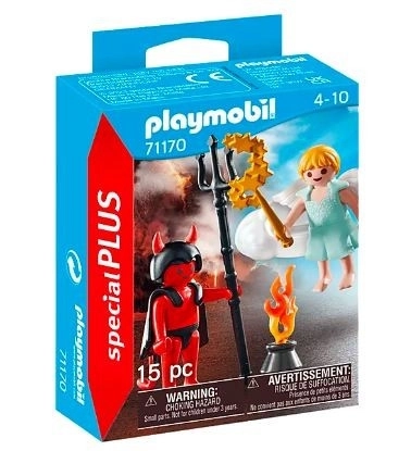 Specjalny Plus 71170 Zestaw figurek anioła i diabła