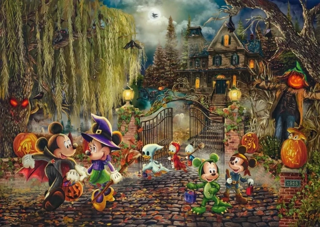 Puzzle Disney: Mickey i Minnie na Halloween 1000 części