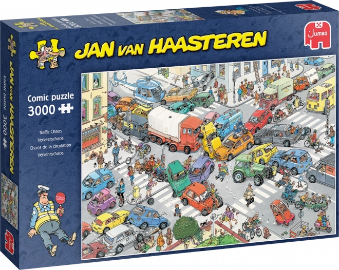 JUMBO Puzzle JvH Chaos w ruchu drogowym 3000 elementów