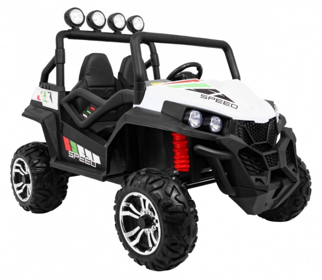 Dziecięcy elektryczny samochodzik 4x4 z pilotem i MP3