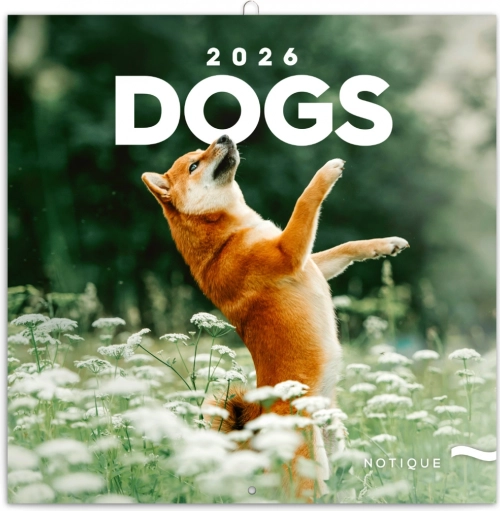 Kalendarz notatkowy Psy 2026