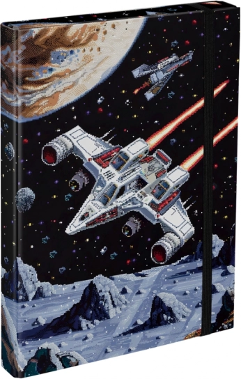 Teczki szkolne A4 Pixel Space