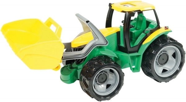Dziecięcy traktor z łyżką Zielono-Żółty