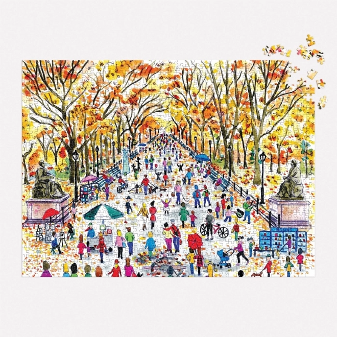 Puzzle Jesień w Central Parku 1000 elementów