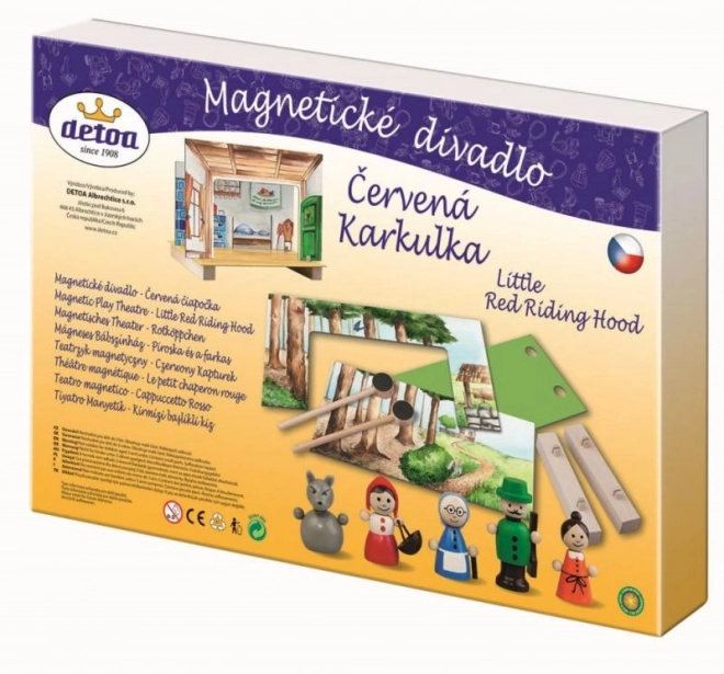 Magnetyczny teatrzyk Czerwony Kapturek