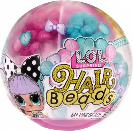 Lalka L.O.L. Surprise Hair Beads Tots - opakowanie 12 sztuk