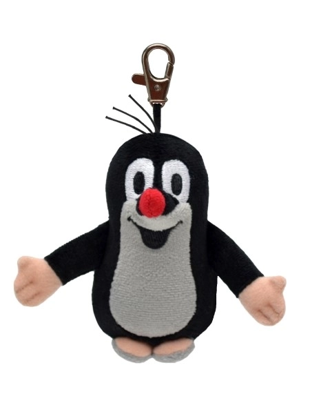 Krecik z karabińczykiem pluszowy 10cm na karcie