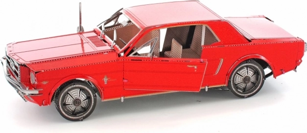 METAL EARTH łamigłówka 3D Ford Mustang 1965 (czerwony)