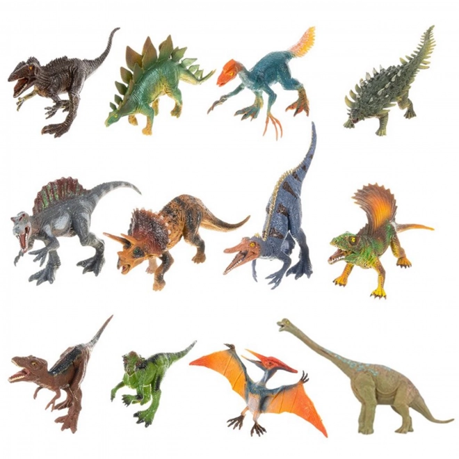 Duży zestaw dinozaurów XXL z matą Prehistoryczny świat