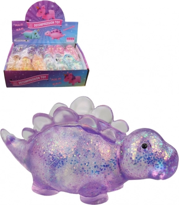 Zestaw dinozaurów 12 sztuk w pudełku 12 cm
