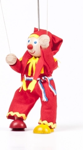 Gerlich drewniana marionetka Kašparek 12 cm