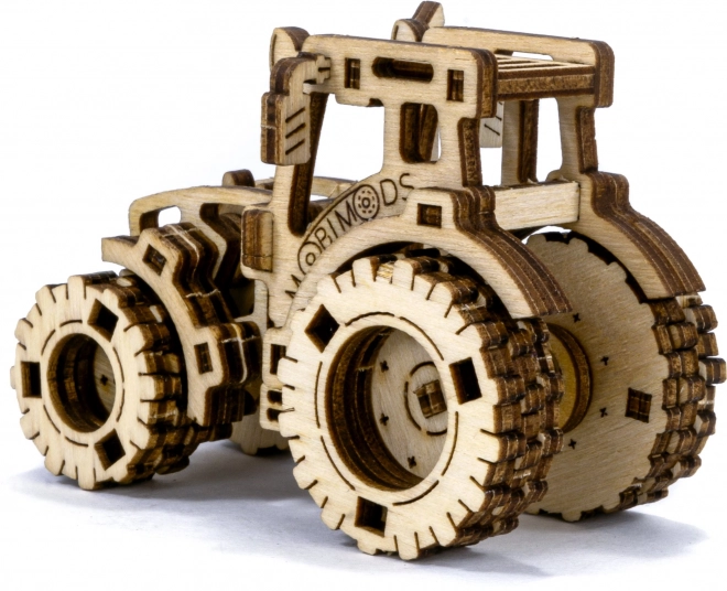 Drewniane Miasto 3D puzzle Superszybki Traktor