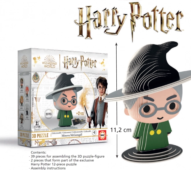 EDUCA 3D puzzle Harry Potter: Minerva McGonagallová 39 części