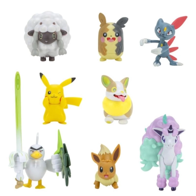 Zestaw 8 figurek Pokémon