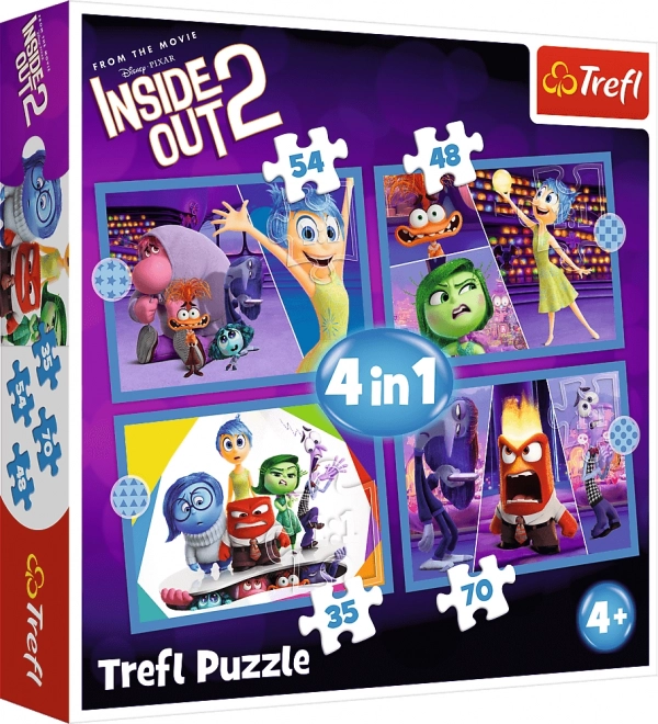 Puzzle 4 w 1 W głowie: Emocje na scenie 2