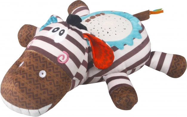 Projektor nocnego nieba Zebra z muzyką 35 cm