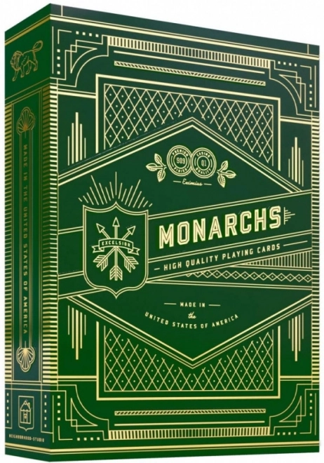 Karty Monarchs Zielone