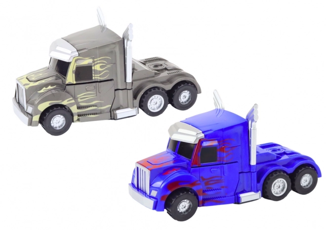 Auto-robot ciężarówka 2w1 robot 2 kolory